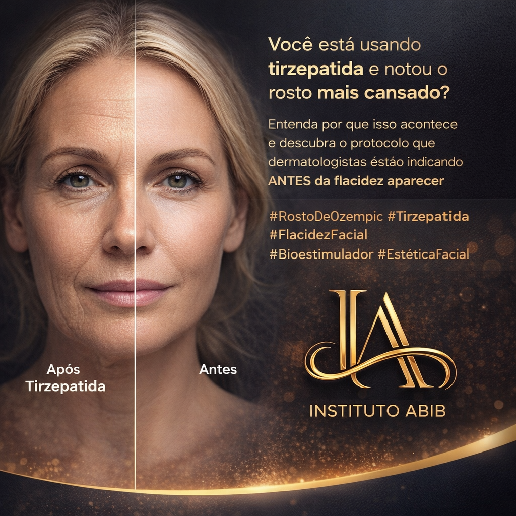 Rosto de Ozempic: como evitar flacidez com tirzepatida