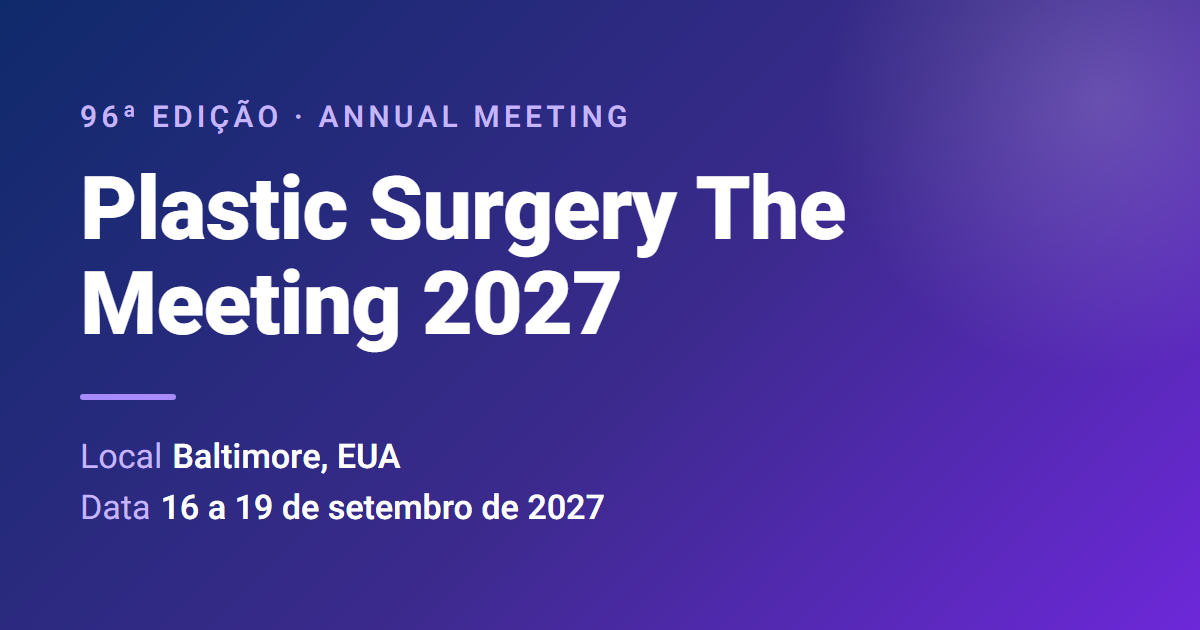 Plastic Surgery The Meeting 2027 (ASPS) — Baltimore