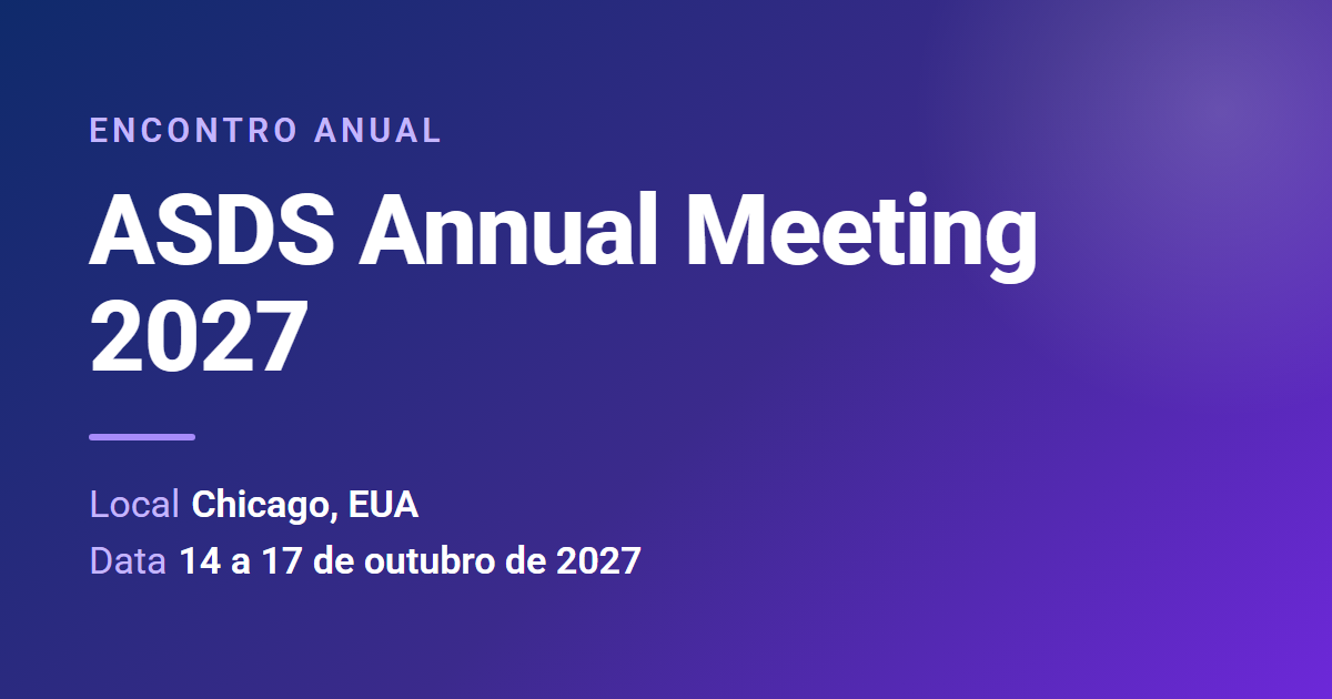 ASDS Annual Meeting 2027 — Chicago