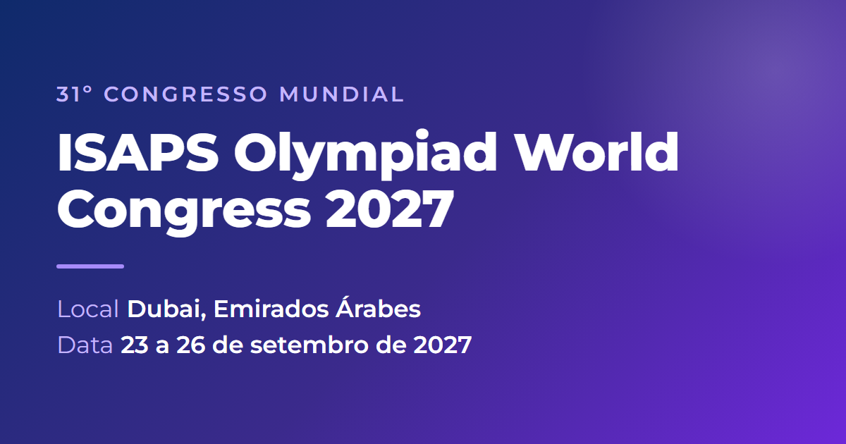 ISAPS Olympiad World Congress 2027 — Dubai