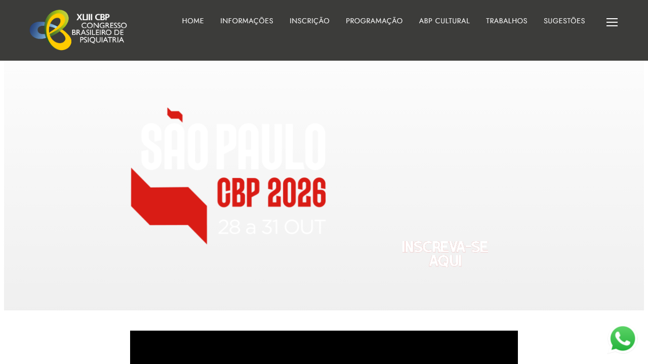 XLIII Congresso Brasileiro de Psiquiatria (ABP 2026)