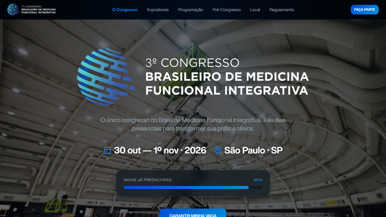 3º Congresso Brasileiro de Medicina Funcional Integrativa
